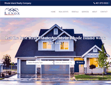 Tablet Screenshot of lenoxproperty.com